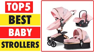 Top 5 Best Baby Strollers In 2024  Best Strollers Brand [upl. by Doreg]