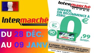 catalogue INTERMARCHÉ du 28 décembre 2021 au 9 janvier 2022 💛 Arrivage  FRANCE [upl. by Maltzman]