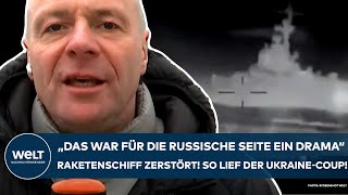 PUTINS KRIEG quotFür die russische Seite ein Dramaquot Raketenschiff zerstört So lief der UkraineCoup [upl. by Gable]