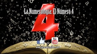 La Numerología El Numero 4 [upl. by Nauqram]