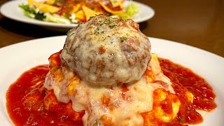 Cheeseburger Omurice Japan [upl. by Kapeed]