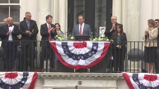 William Cogswell sworn in as Charleston mayor [upl. by Acirat]