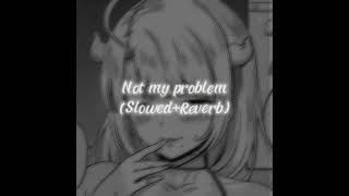 Not my problem SlowedReverb [upl. by Natsirt]