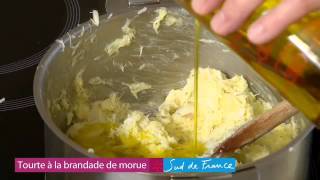 Recette de cuisine  Tourte à la brandade de morue amp Touraine Sauvignon Pierre Chanau [upl. by Savadove]