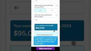 How to calculate your TFSA Contribution Room 💰 [upl. by Viccora]