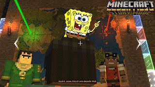 BoB Esponja no Minecraft Story Mode 7  MAGNUS OU ELLEGAARD [upl. by Melone986]