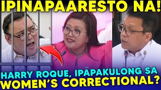 Cite in Contempt Order Kay Atty Harry Roque Inihain na ng Quad Committee  Congw Jinky Luistro [upl. by Nahtal]