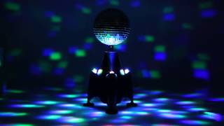 oneConcept RocketMirrorBall RaketenLEDDiscokugel [upl. by Danae]