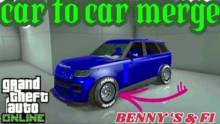 How to CarMerge in GTA V Best Methods [upl. by Martella]