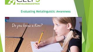 Crossing the Bridge Developing Metalinguistic Awareness and Strategies [upl. by Revell]