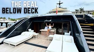 211  67M Motor Yacht Loon REAL Below Deck Crew Life with motoryachtloon thecrewchef [upl. by Berk983]