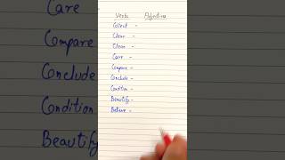 Verb to Adjective  Part2  English Grammar [upl. by Tran]