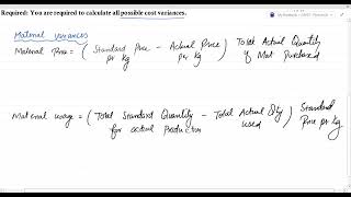 CAF 3 CMA  Variance Analysis  Lecture  2  Sir Abdul Azeem  CA [upl. by Asta]