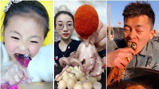 Octopus Challenge Amazing China Octopus Mukbang Eating ShowEnjoyable [upl. by Magnus817]