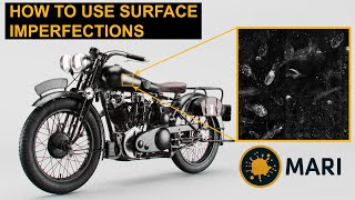 Mari VFX Texturing  Use surface imperfections for REALISTIC looking textures [upl. by Tertias]