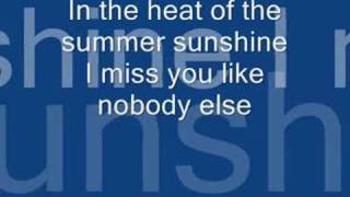 Summer Sunshine by The Corrs with lyrics [upl. by Esbensen542]