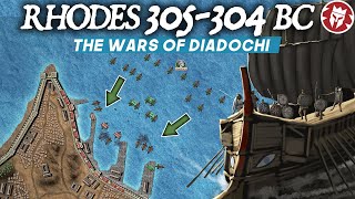 Siege of Rhodes  Diadochi Wars  Ancient History DOCUMENTARY [upl. by Gruber428]