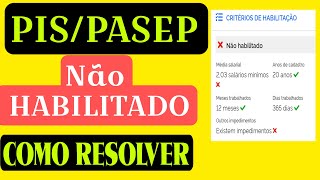 PIS 2024 NÃO HABILITADO  ERROS NA MÉDIA SALARIAL COMO RESOLVER [upl. by Meehar39]