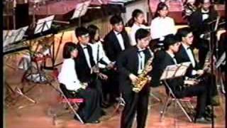 Concertante for Alto Saxophone amp band  Grundman  謝德冀 1992 [upl. by Anirhtak]