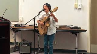 Local Musician Benicio quotBeniquot Bryant Performs at City Council Meeting [upl. by Dymphia775]