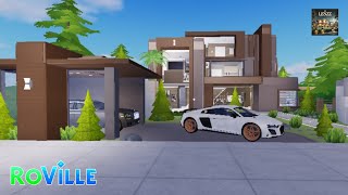 quotUltimate Tour of the Modern Cliffside House in Roville 🏠 Exclusive House Code Revealquot [upl. by Aihsoem]