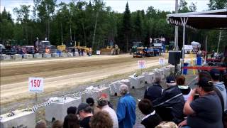 Truck and Tractor pull GrandFalls 2014 [upl. by Ihcalam]