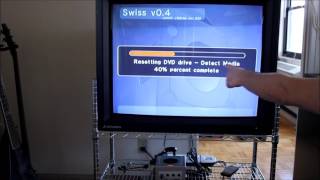 Launch a Gamecube DOL from a Swiss disc  Game Boy Interface software demod [upl. by Tfat]