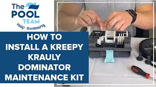 How to install a Kreepy Krauly Dominator TuneUp Kit  Maintenance Kit [upl. by Azzil]