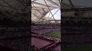 “I’m forever blowing bubbles” West Ham vs Aston Villa 17824 London Stadium [upl. by Efren305]