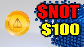 NOT PRICE PREDICTION TODAY🔥  NOT NOTCOIN PRICE PREDICTION amp NEWS 2024 [upl. by Nosnarb]