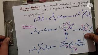 Passerine Reaction and Ugi Reaction [upl. by Idet]