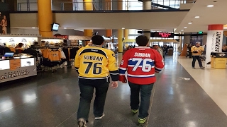 Arvidsson Hat Trick  Subban Trade  Bridgestone Arena [upl. by Franz845]