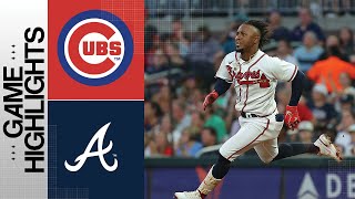 Cubs vs Braves Highlights 92623  MLB Highlights [upl. by Etheline]