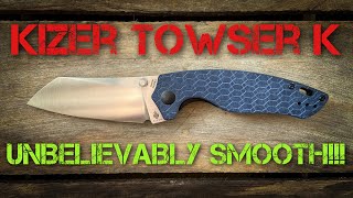 Kizer Towser K Full Review One of the best Kizer budget knives EVER and an excellent overall EDC [upl. by Ahseket]