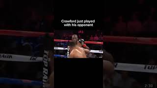 the ability and best action for Crawford terencecrawford highlights 500subsshorts boxing [upl. by Nichani496]