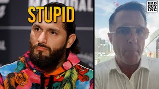 I Didnt Know Jorge Masvidal was this Stupid [upl. by Cope970]