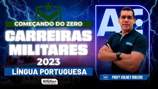 Carreiras Militares 2023  Começando do Zero  Língua Portuguesa  AlfaCon [upl. by Llecrep413]