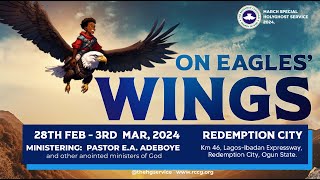 RCCG MARCH 2024 SPECIAL HOLY GHOST SERVICE [upl. by Eikciv]