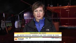 The Today Show  Zanesville Animal Tragedy  The Elephant in the Living Room [upl. by Amoritta690]