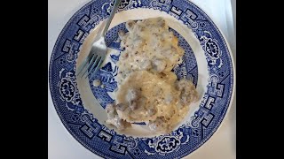 Sausage Gravy and Biscuits From Scratch [upl. by Aohsoj]