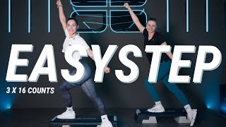 EasyStep Choreo  mit Theresa und mir  3 x 16 Counts  125 bpm FibisAdventures [upl. by Munster]