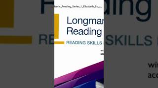 Longman academic reading series \\ تجدون التكمله في قروب التيلجرام الرابط في التعليقات [upl. by Naillik]