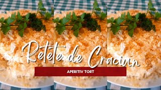 Aperitiv festiv Tort salata [upl. by Haff316]