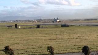 RAF Eurofighter Typhoon vertical take off [upl. by Daigle395]