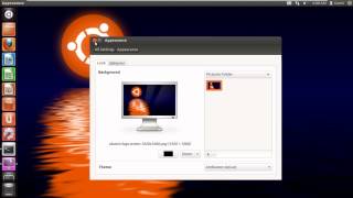 How to change Background in Ubuntu [upl. by Anikahs]