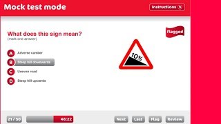 FREE MOCK THEORY TEST PRACTICE 2018  DVLA DRIVING THEORY TEST [upl. by Ahsinac]