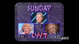 LWT trailer adverts PIF amp link Sue Peacock 31st January 1987 1 of 3 [upl. by Sansbury]