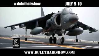 Duluth Airshow 2016 July 910 Featuring the USAF Thunderbirds [upl. by Talia188]