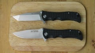 Tanto против Drop Point на примере Blackjack Model 1 [upl. by Dragde449]