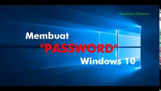 Membuat Login Password Windows 10 cara cepat dijamin berhasil [upl. by Setarcos]